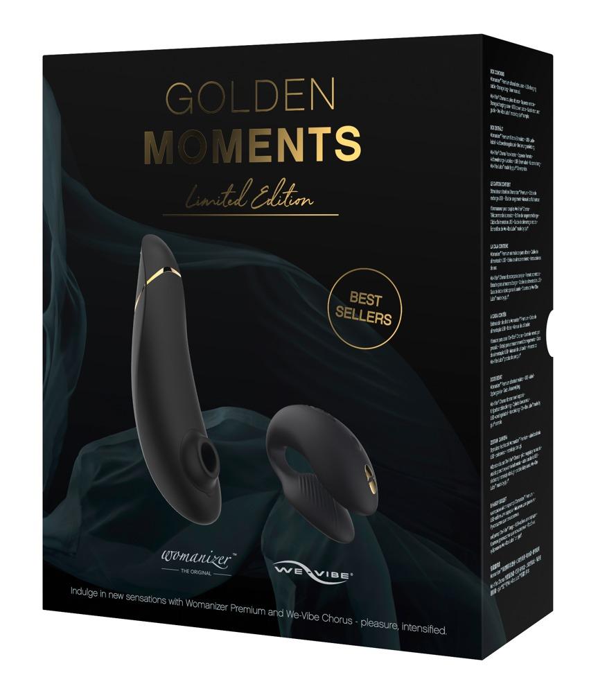 Womanizer We Vibe Golden Moments Collection Vibrator, Black