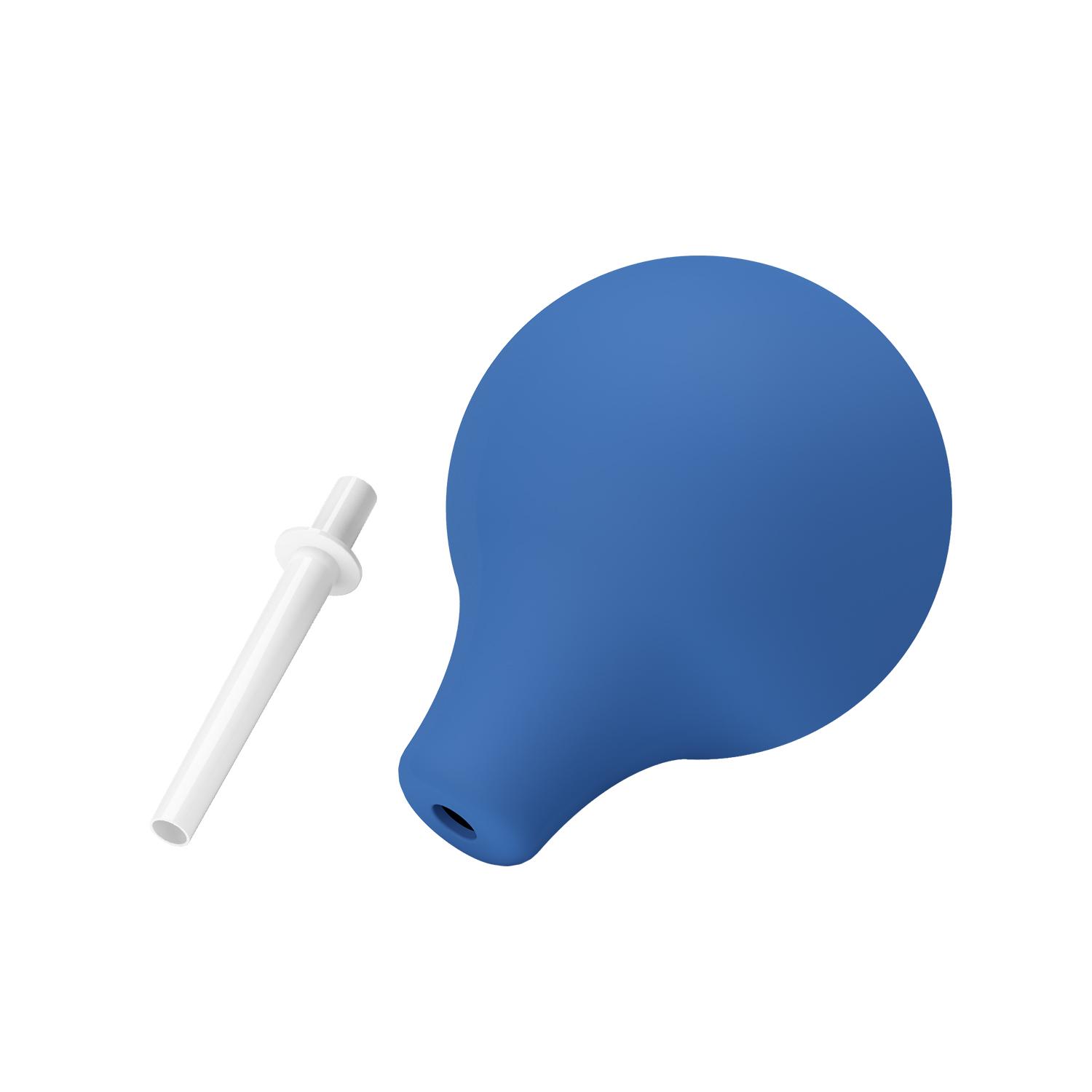 MR PLAY - Anal Douche, Anal Douche Enema Cleaner'the nozzle length: 75mm'capacity: 224ml, Color: blue&White 80-167