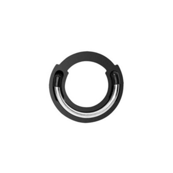 Sport Fucker Silicone Steel Fusion Ring Boost, Medium, Black