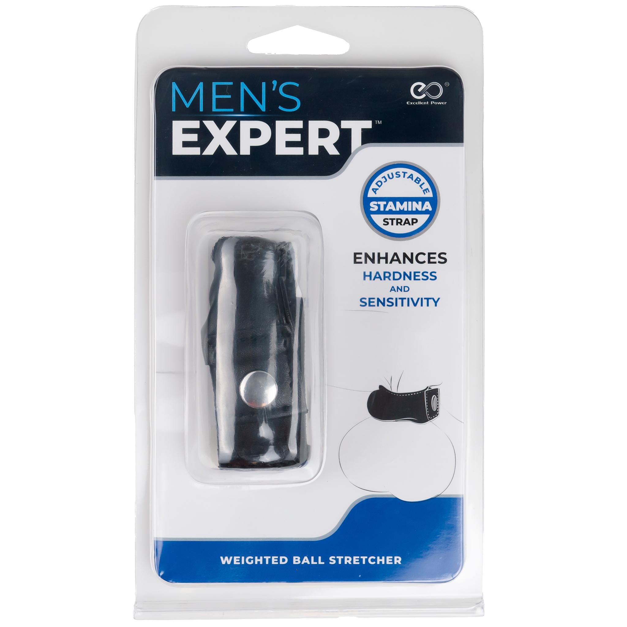 Men's Expert Adjustable Ball Stretcher Small, Black