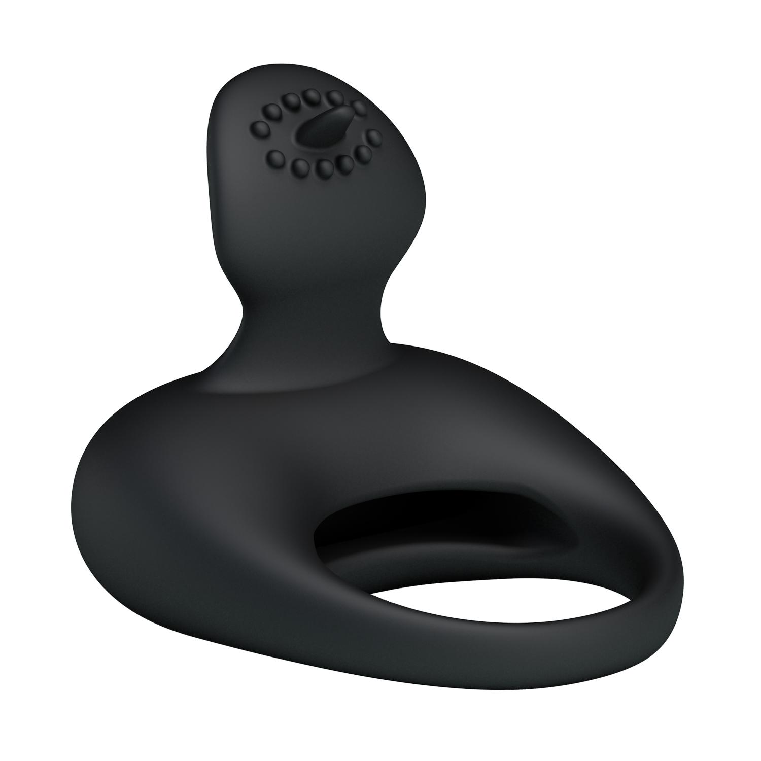 PRETTY LOVE - Stimulating Tongue,  silicone, powerful vibration, 3 LR41 batteries ':30mm   L:53mm