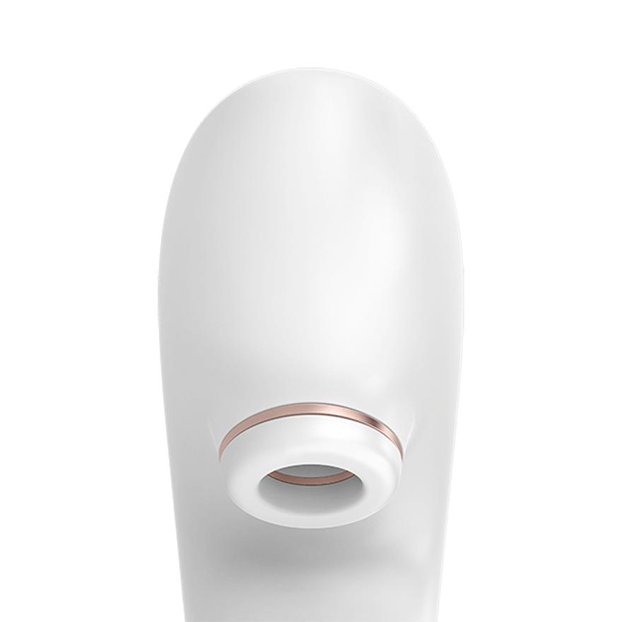 Satisfyer Pro 4 Couples, Partner Masturbator, White/Rosegold, 8,5 cm