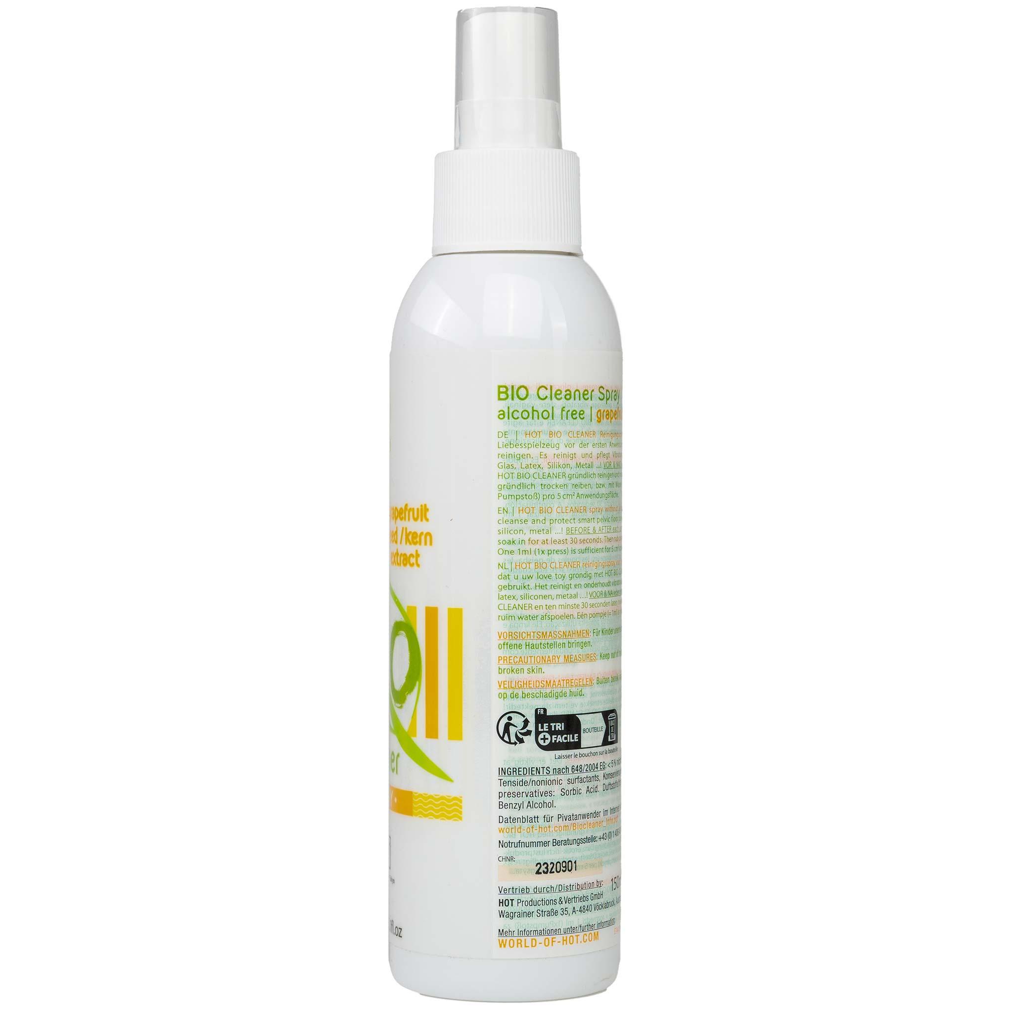 HOT BIO Cleaner Spray grapefruit seed Alcohol free, 150ml/5.1fl.oz