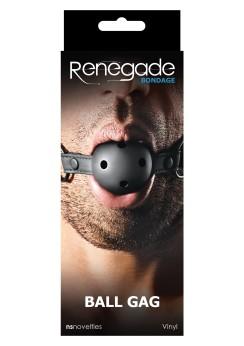 NS Novelties Renegade Ball Gag, black