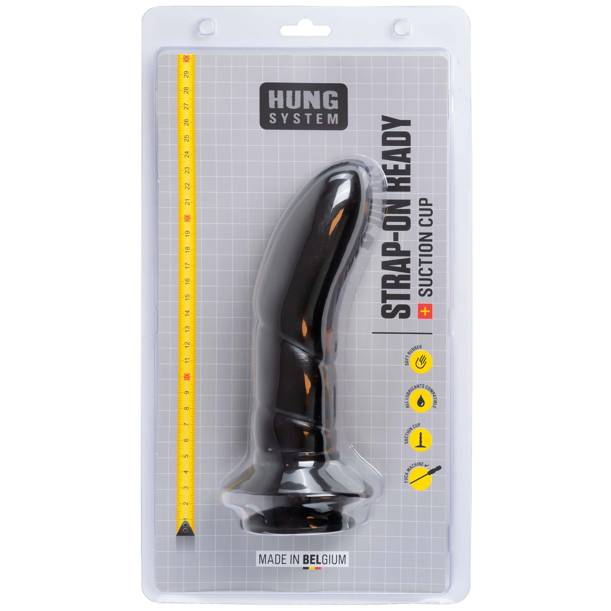 Hung System Dildo Oscar, 21 cm, Black