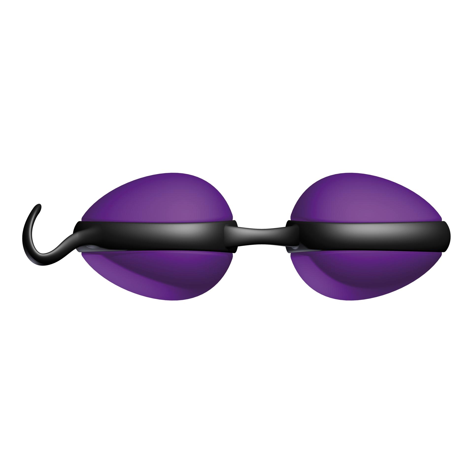 Joyballs Secret Love Balls, Purple/Black, 11,4 cm