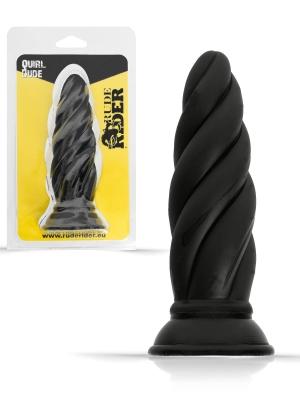 RudeRider Quirl Dude, 15 cm, Black