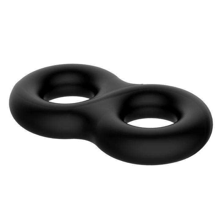 CRAZY BULL - Boven, SUPER SOFT SILICONE,  cock ring L:80mm  W:45mm  H:13mm