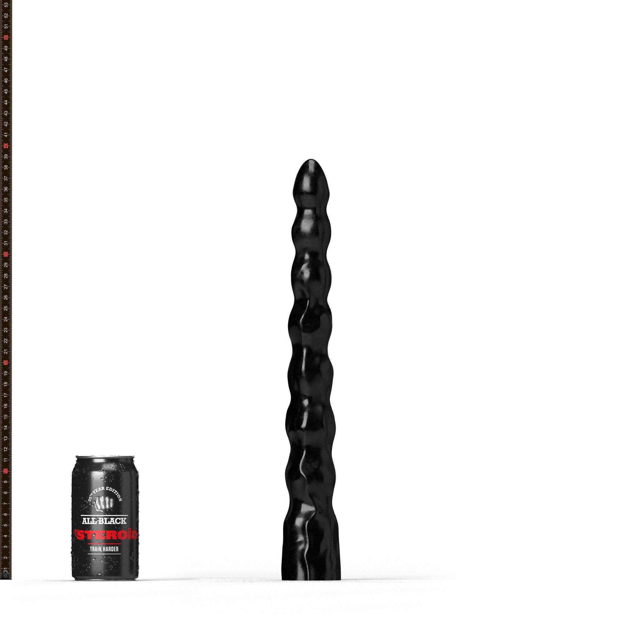 All Black Steroid The Sabre Dildo, 40 cm