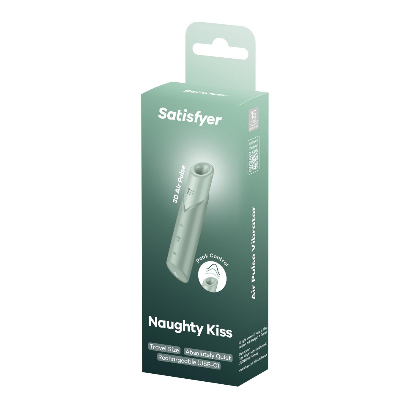 Satisfyer Naughty Kiss, Green