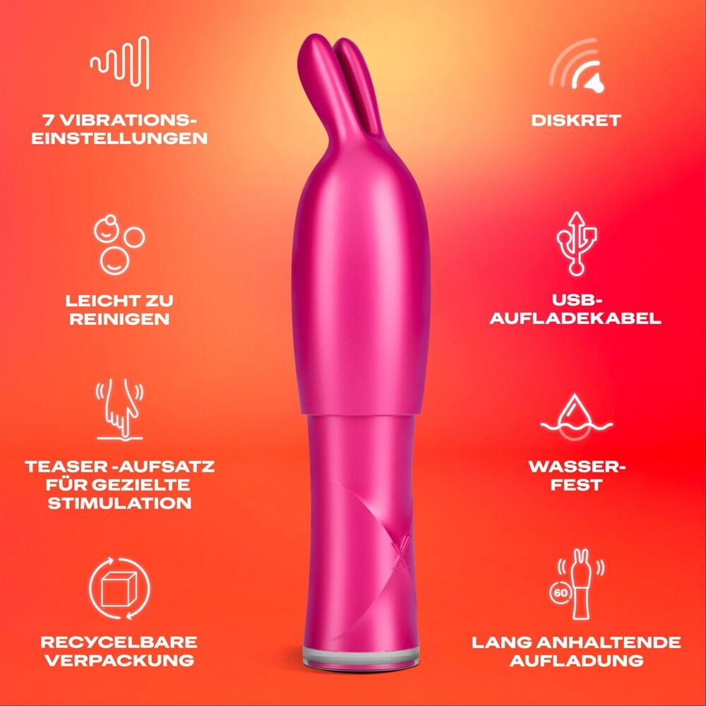 Durex Bunny 2in1 Vibrator, Purple