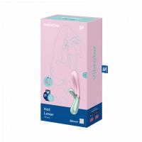 Satisfyer Hot Lover Connect App Vibrator, Silver, 20 cm