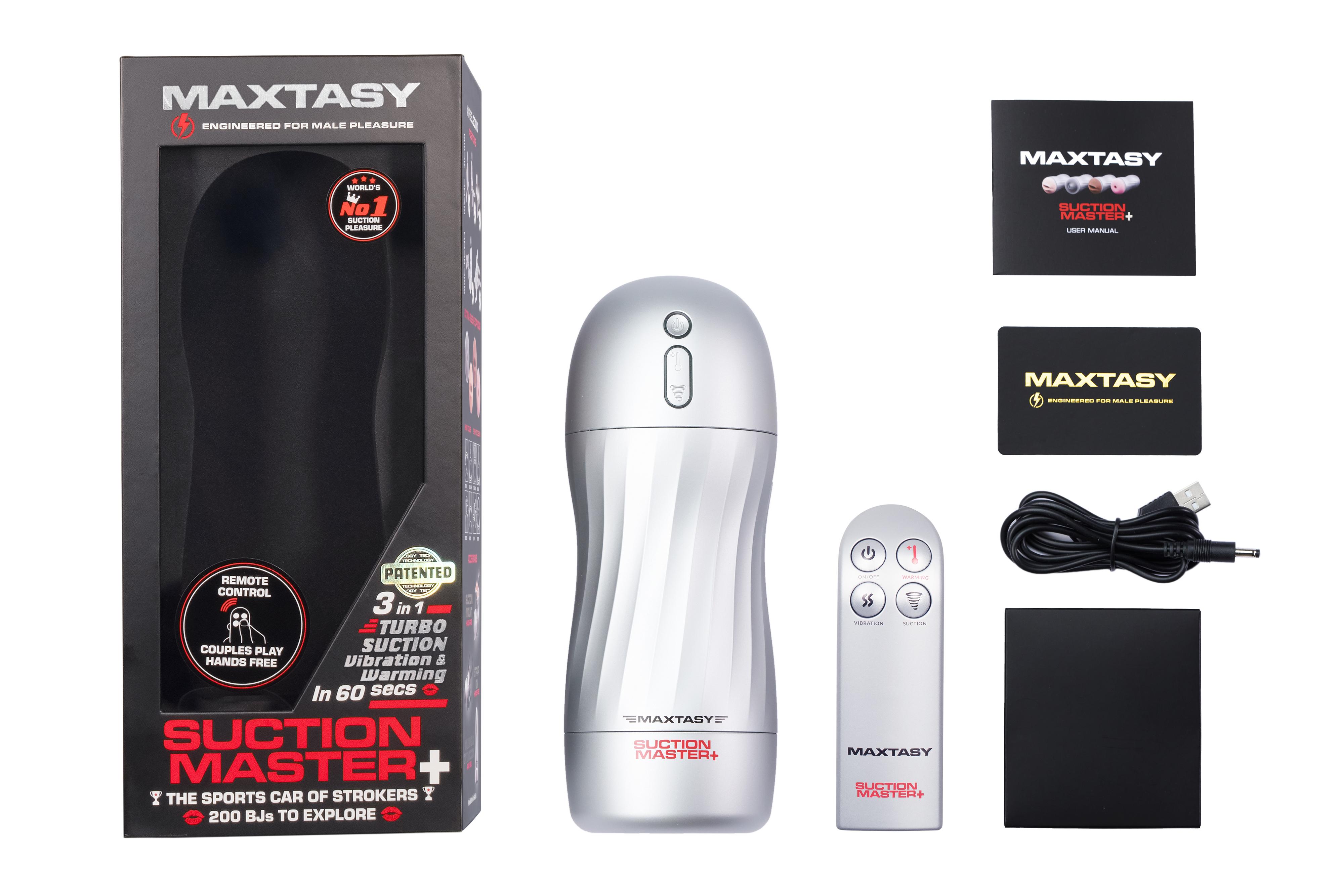 MAXTASY - Suction Master+ Standard - Clear