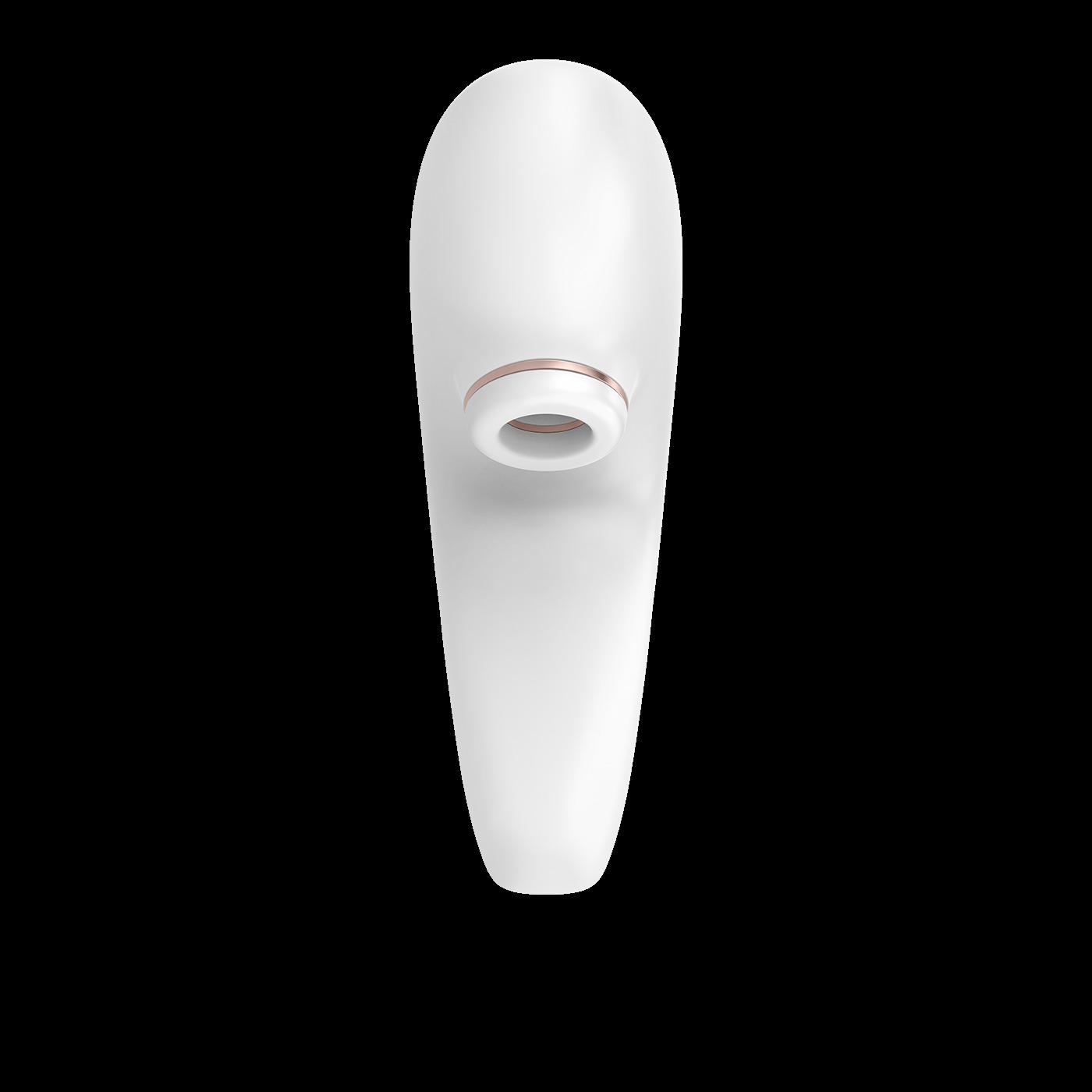 Satisfyer Pro 4 Couples, Partner Masturbator, White/Rosegold, 8,5 cm