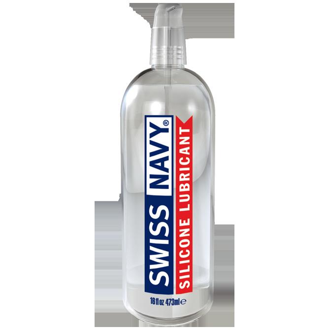 Swiss Navy, Premium Silicone Based Lubricant, 473 ml (16 fl.oz.)