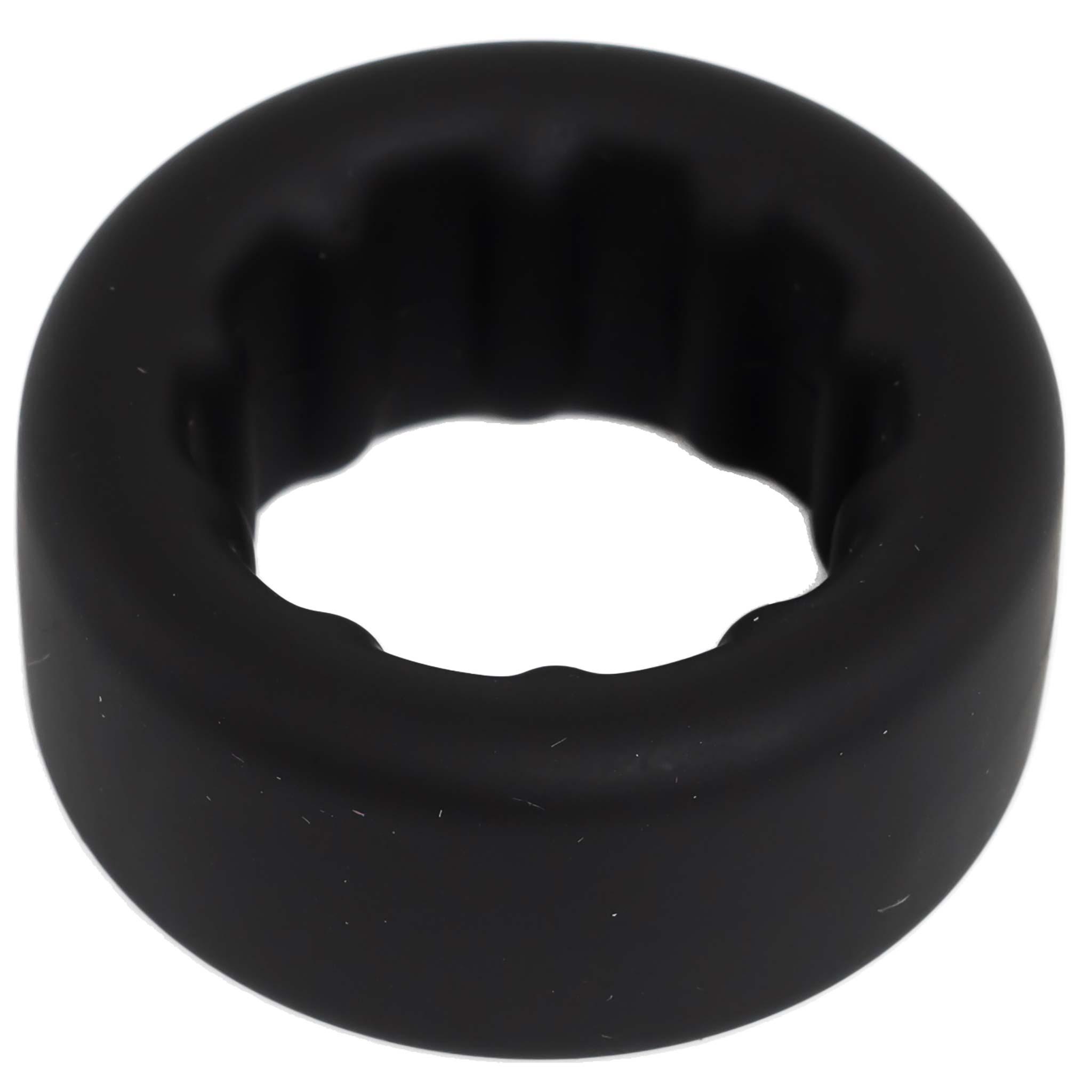 RudeRider Nub Ring Liquid Silicone, Black