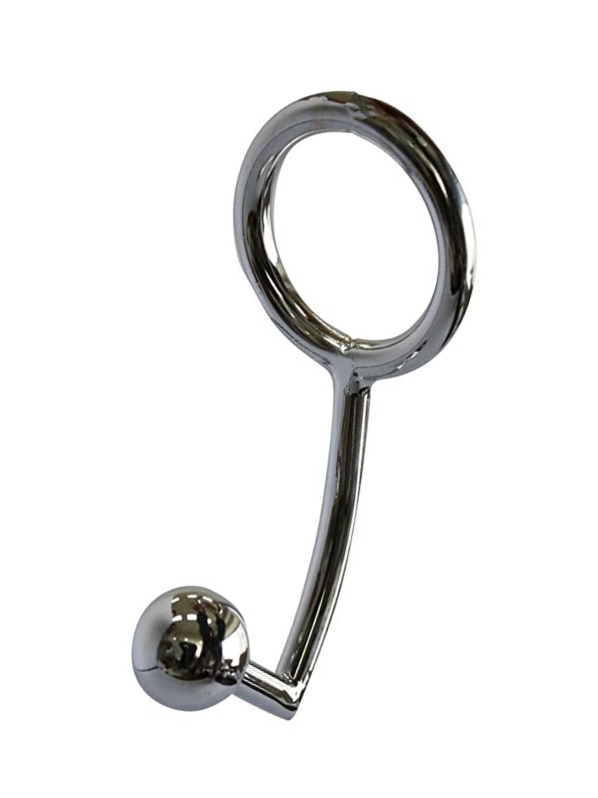 RudeRider Shafter Cockring with Ball, M size