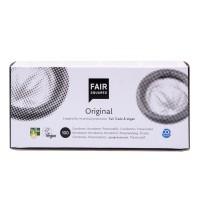 FAIR SQUARED Original Condoms, Vegan & Fair Trade, 20 cm, 100 pcs