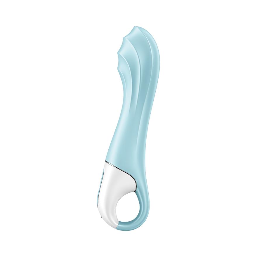 Satisfyer Air Pump Vibrator 5+ , Light Blue