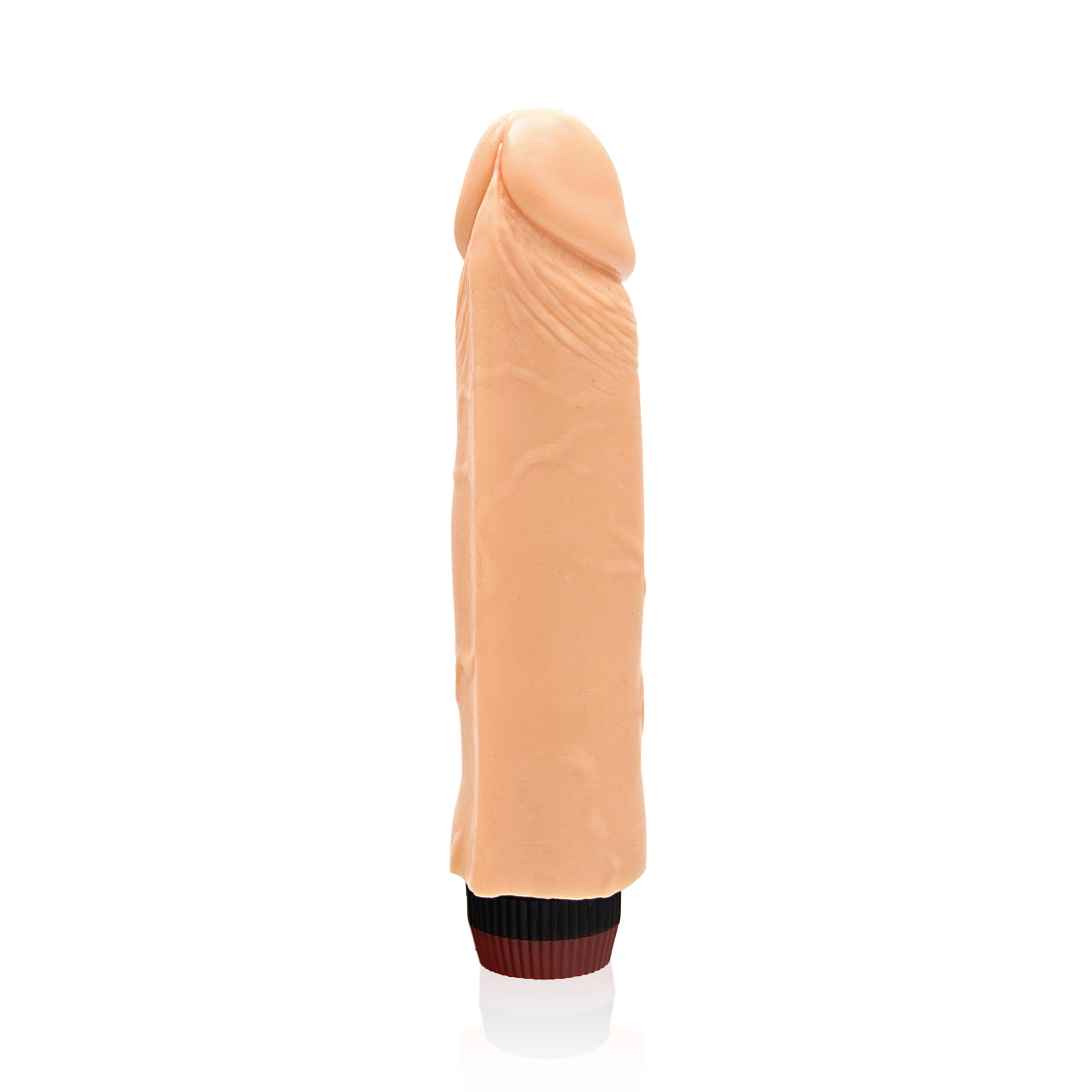 SI IGNITE Vibrator Cock RICKY, Flesh, 20 cm