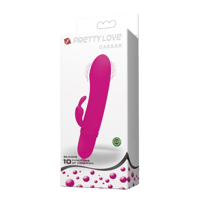 Pretty Love Vibrator Caesar, Purple, 11,5 cm