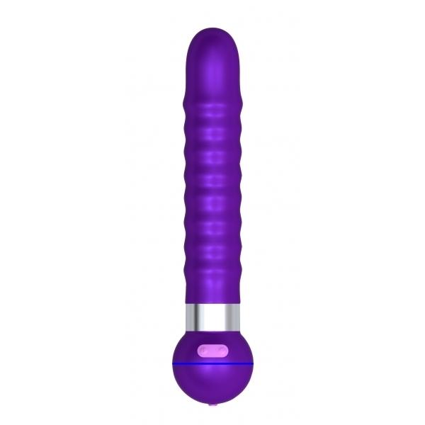 Wired Silicone Music Vibe, Vibrator, Purple, 16 cm