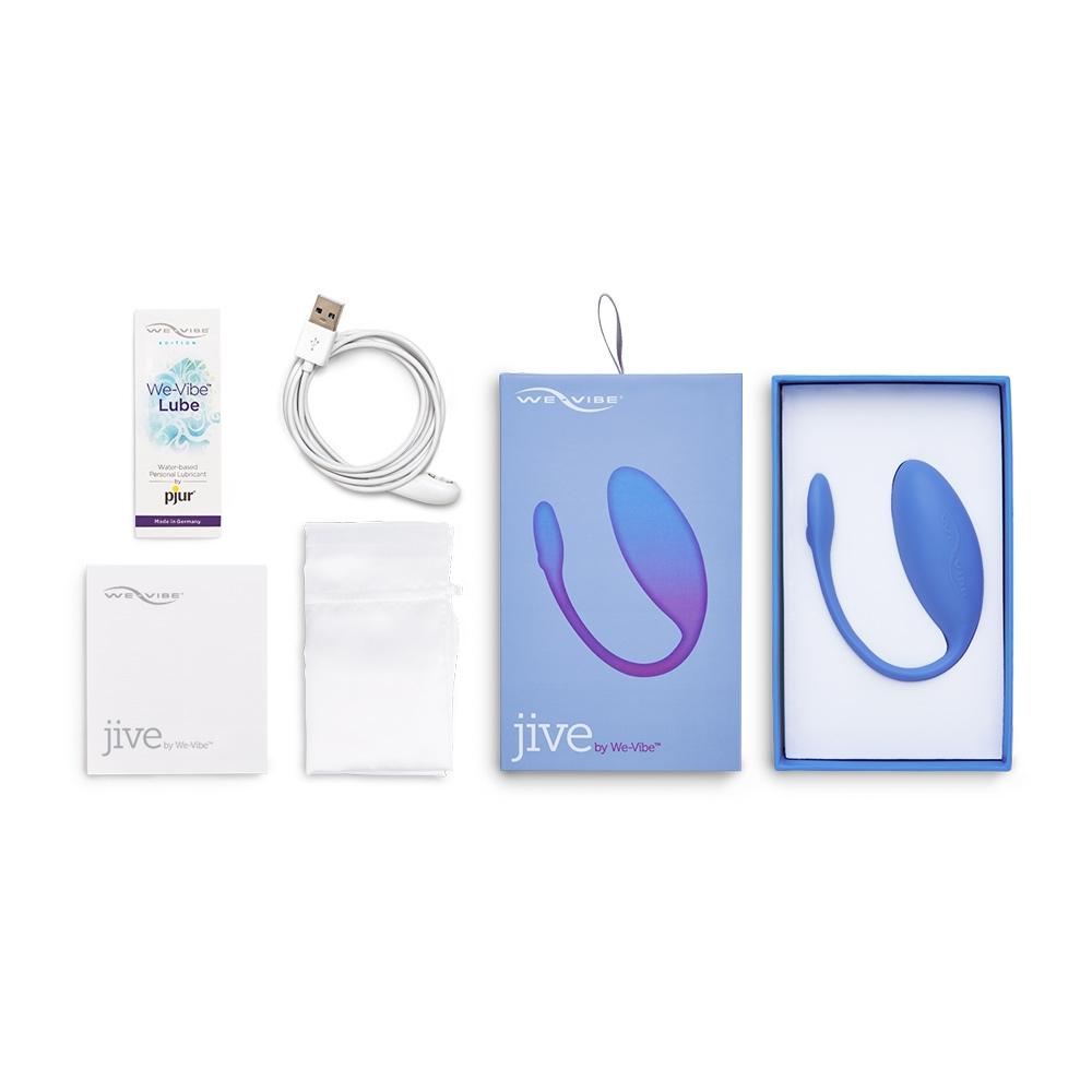 We-Vibe Jive Vibrating Egg, Blue, 9 cm