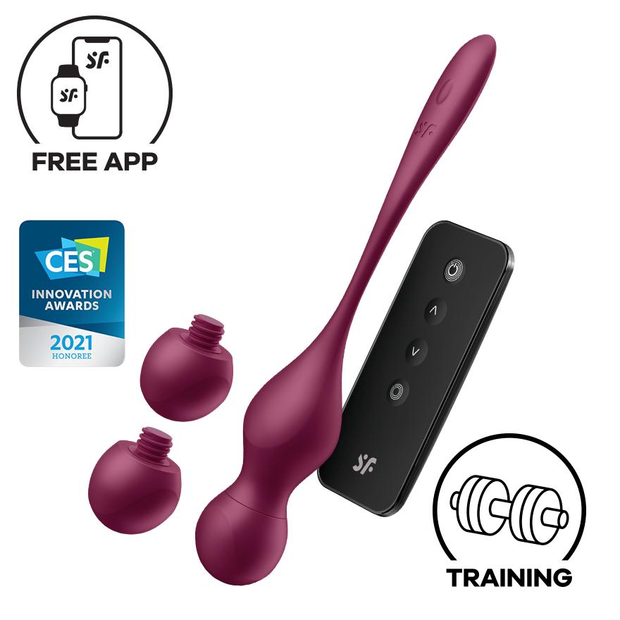 Satisfyer Love Birds Vary Connect App, Purple