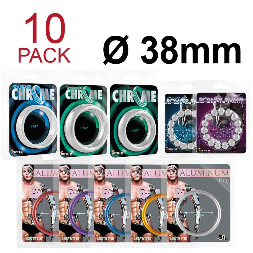 38mm Cockring-Pack SI IGNITE