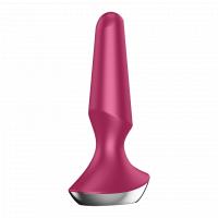 Satisfyer Plug-ilicious 2 Connect App Vibrator, Berry, 12,5 cm