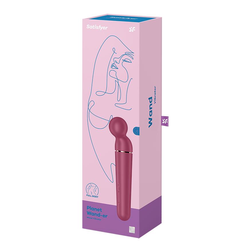 Satisfyer Planet Wand-er berry + rosegold