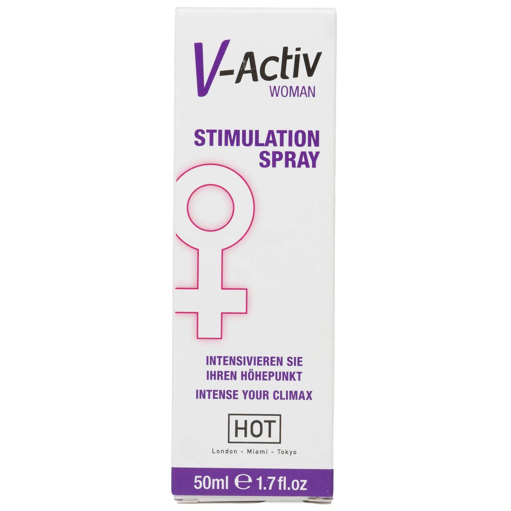 HOT V-Activ Stimulation Spray for woman, 50ml/1.7fl.oz