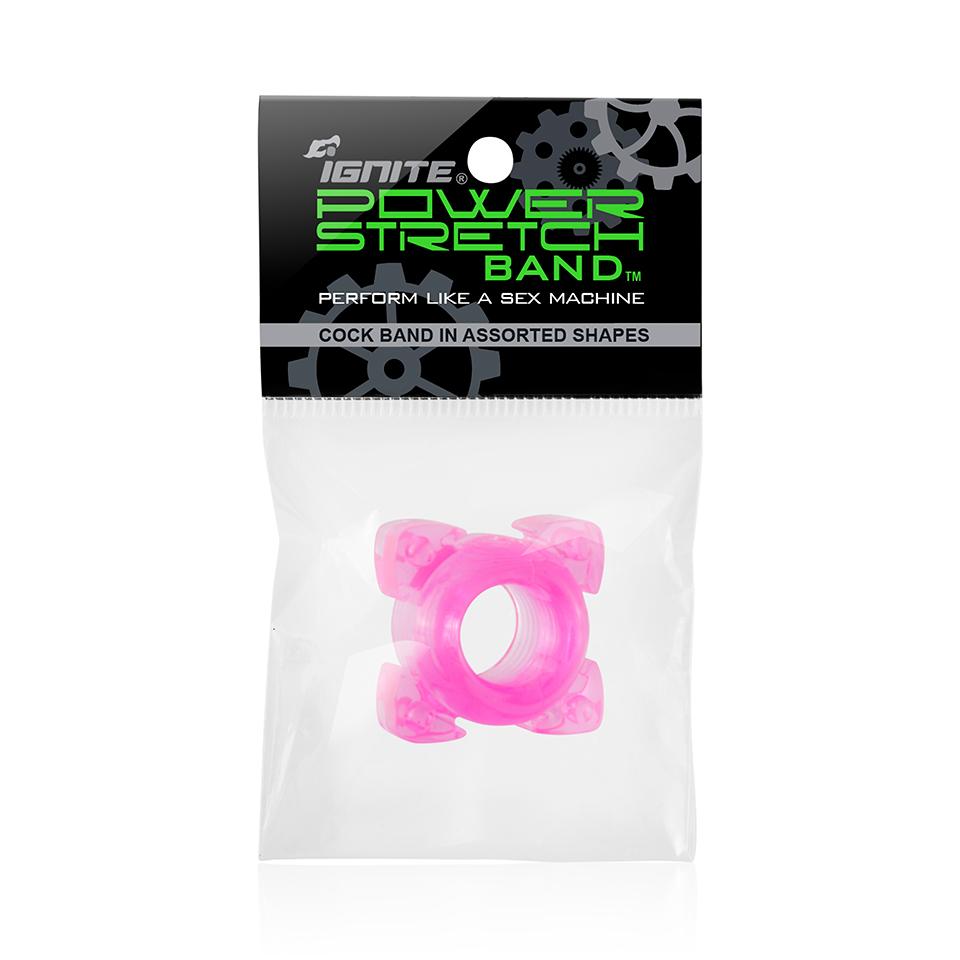 SI IGNITE Power Stretch Band, Cockring, Pink