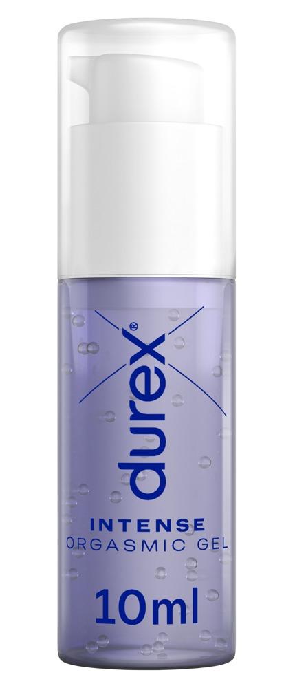 Durex Intense Orgasmic Gel  Stimulierendes Gel für gesteigerte klitorale Empfindsamkeit  Wärmende, kühlende und prickelnde Effekte  10 ml (1 x 10 ml)