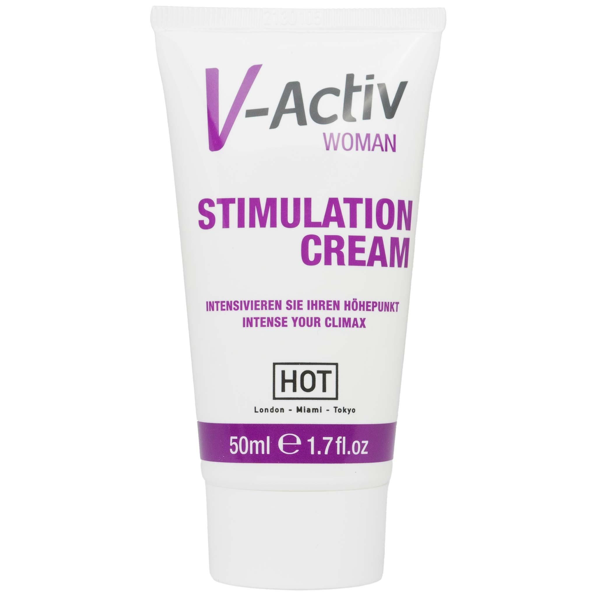 HOT V-Activ Stimulation Cream for women, 50ml/1.7fl.oz