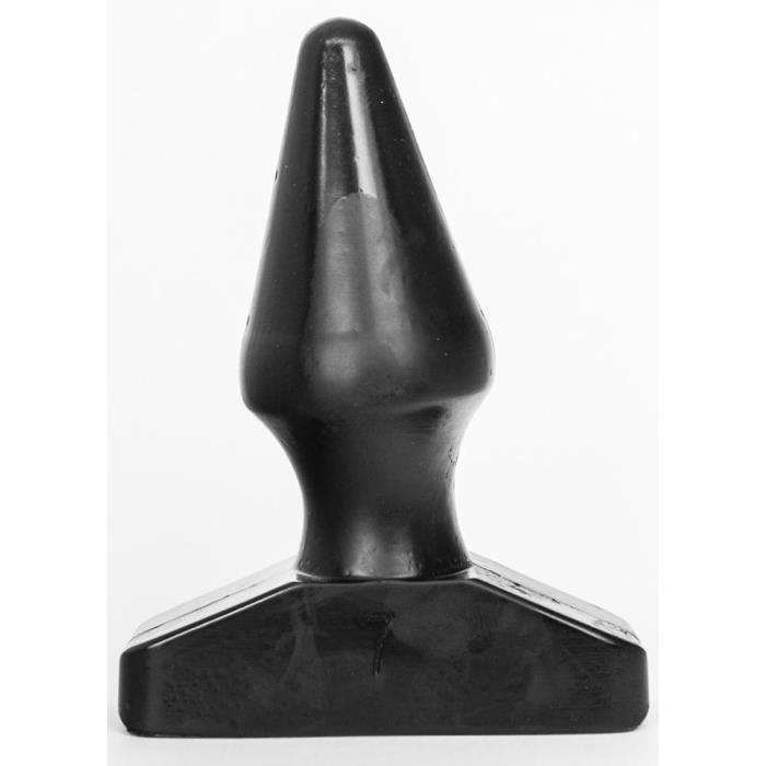 All Black Butt Plug Pop 7, 16 cm