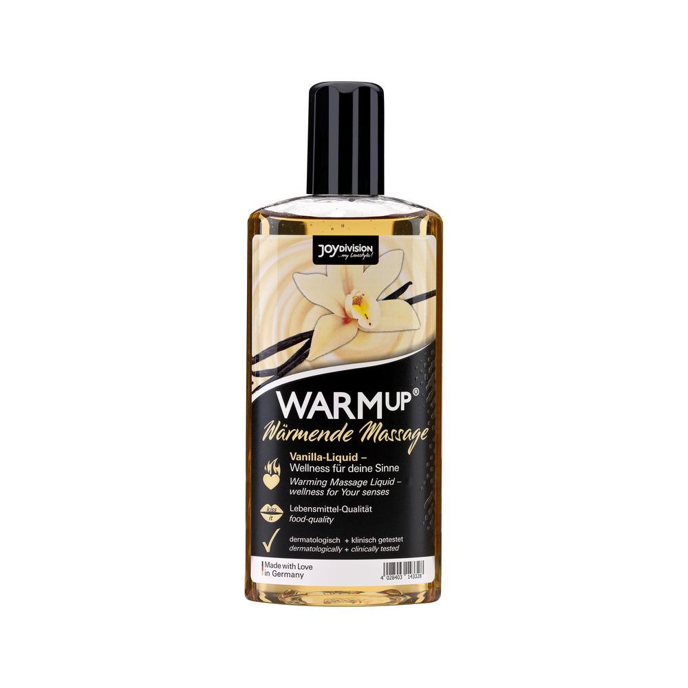 JoyDivision WARMup Warming Massage Liquid, Vanilla, 150 ml