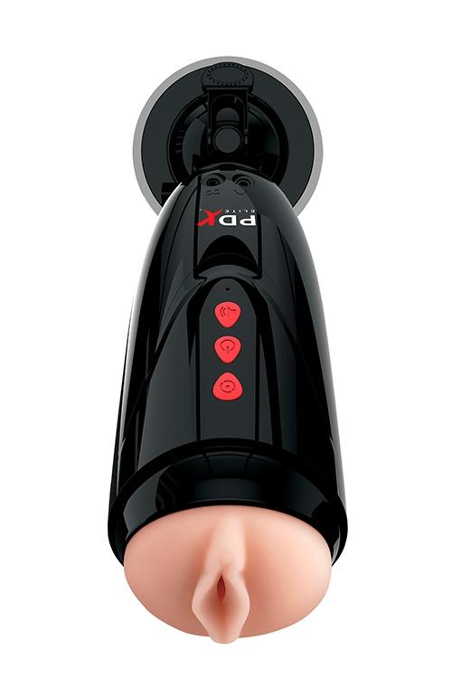 PDX Elite Dirty Talk Starter Stroker, Masturbator, Flesh, 15 cm