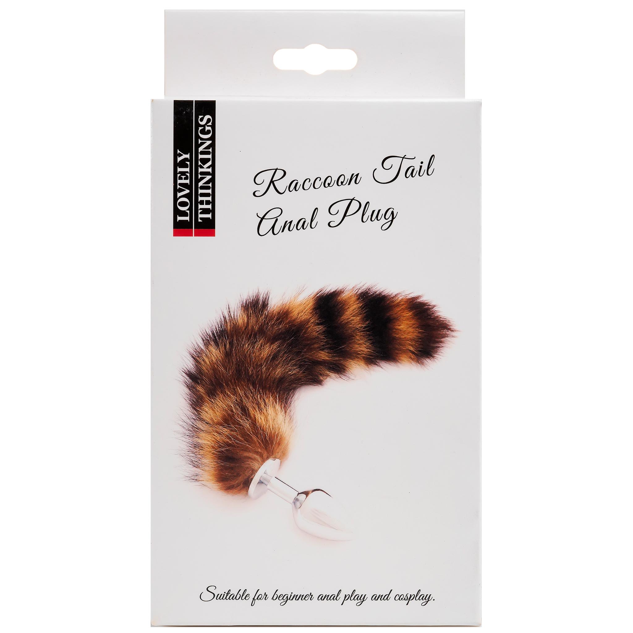 Raccon Tail Butt Plug - Medium