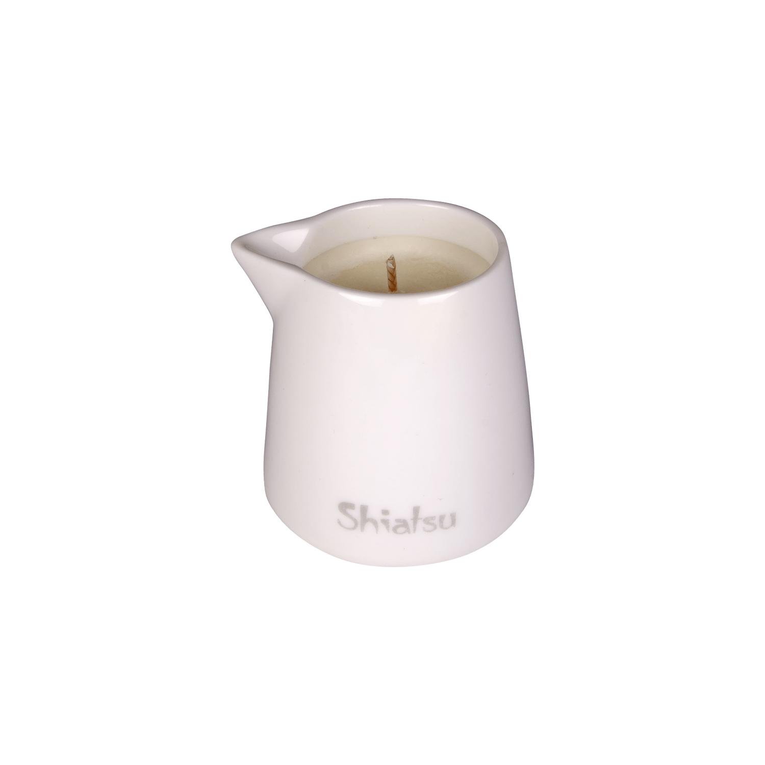 SHIATSU, Massage Candle - Raspberry & Vanilla Cream, 130g/4.58oz