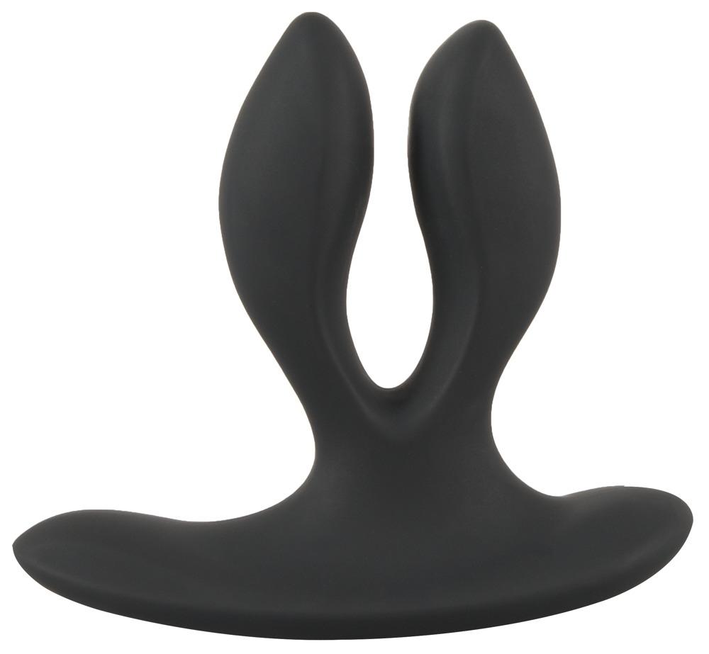 XOUXOU Vibrating Expander Butt Plug, 9 cm, Black