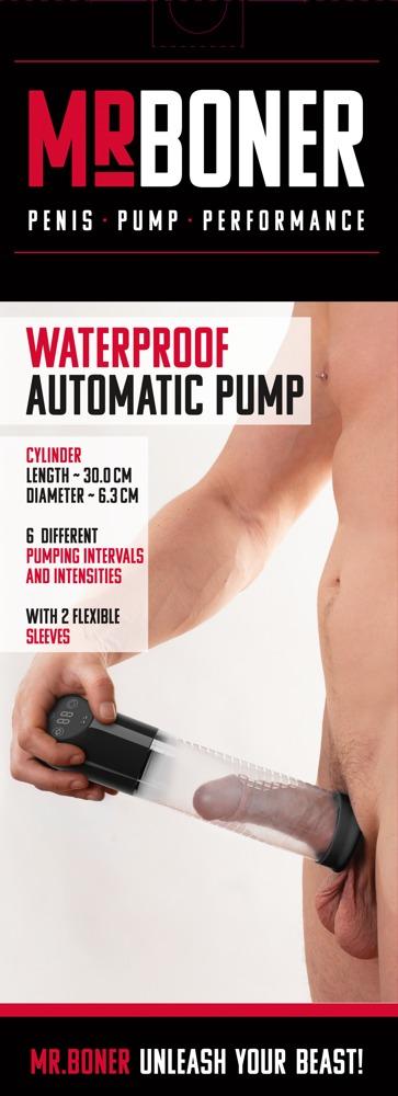 Mister Boner Waterproof Automatic Pump, 30 cm