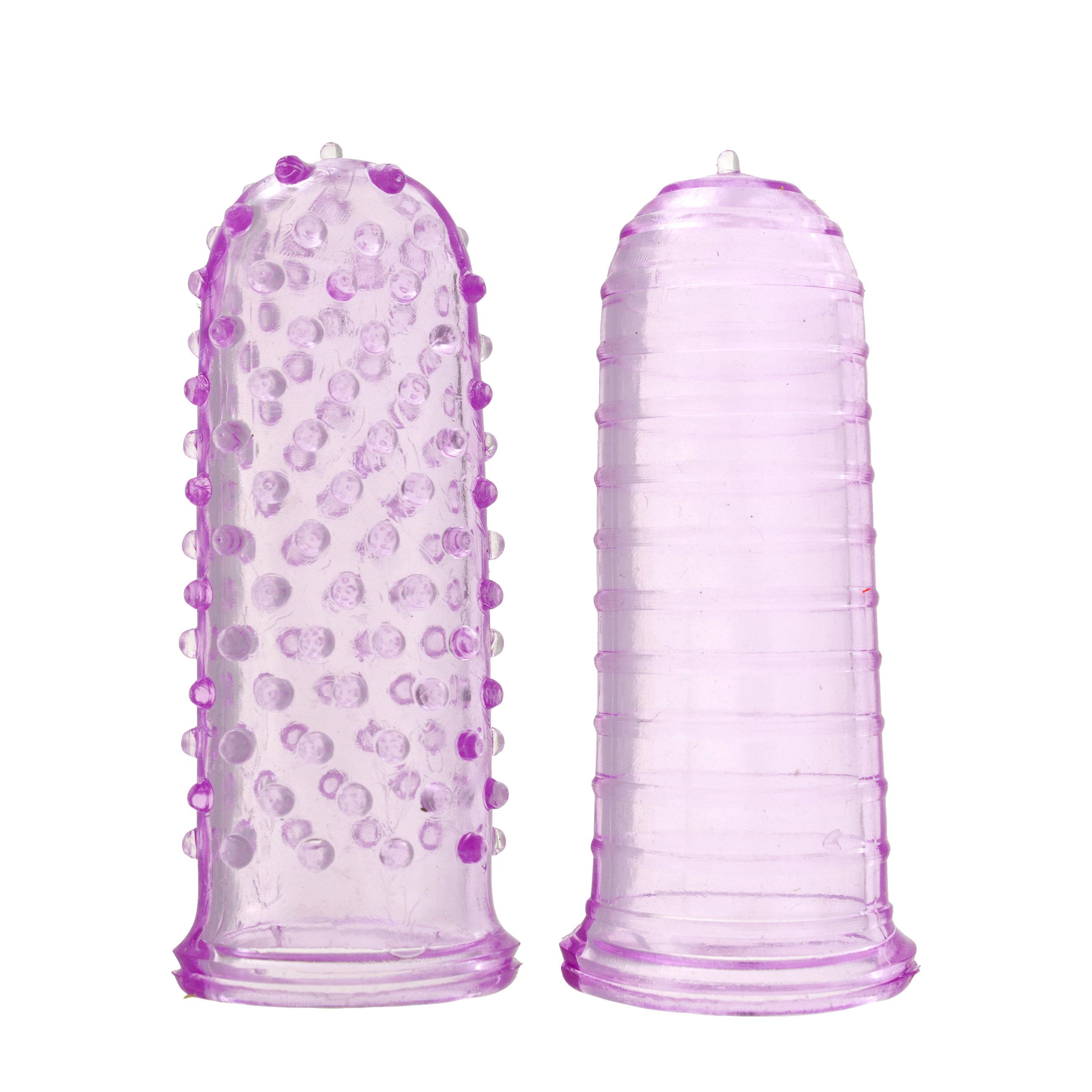 TOYJOY Basics Sexy Finger Ticklers, Purple, 7 cm